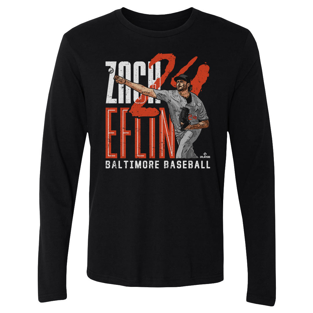 Zach Eflin Men&#39;s Long Sleeve T-Shirt | 500 LEVEL