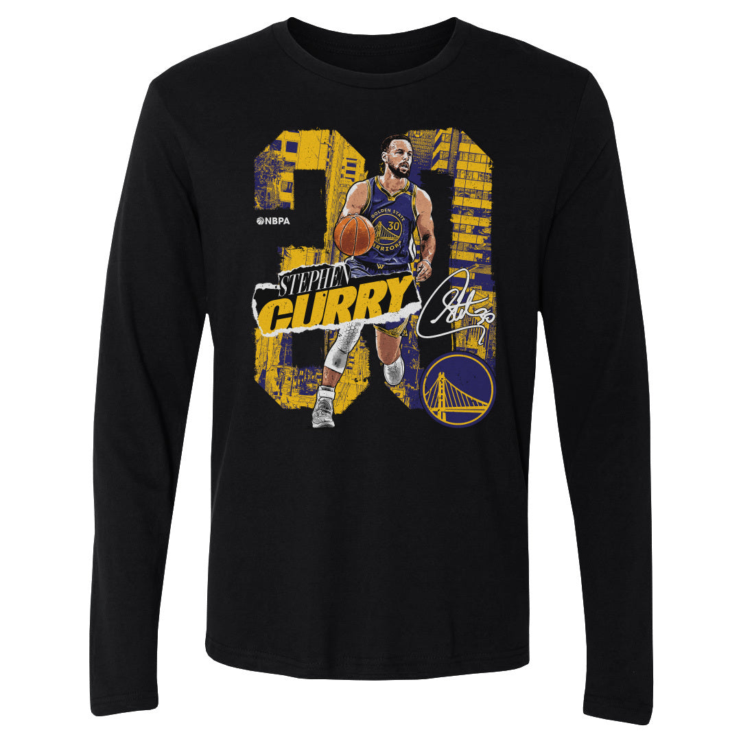 Steph Curry Men&#39;s Long Sleeve T-Shirt | 500 LEVEL