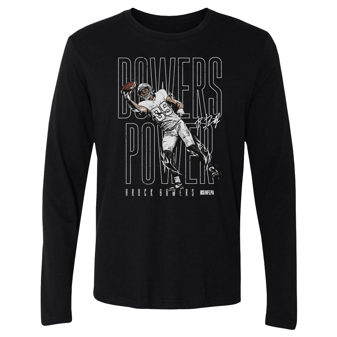 Brock Bowers Men&#39;s Long Sleeve T-Shirt | 500 LEVEL