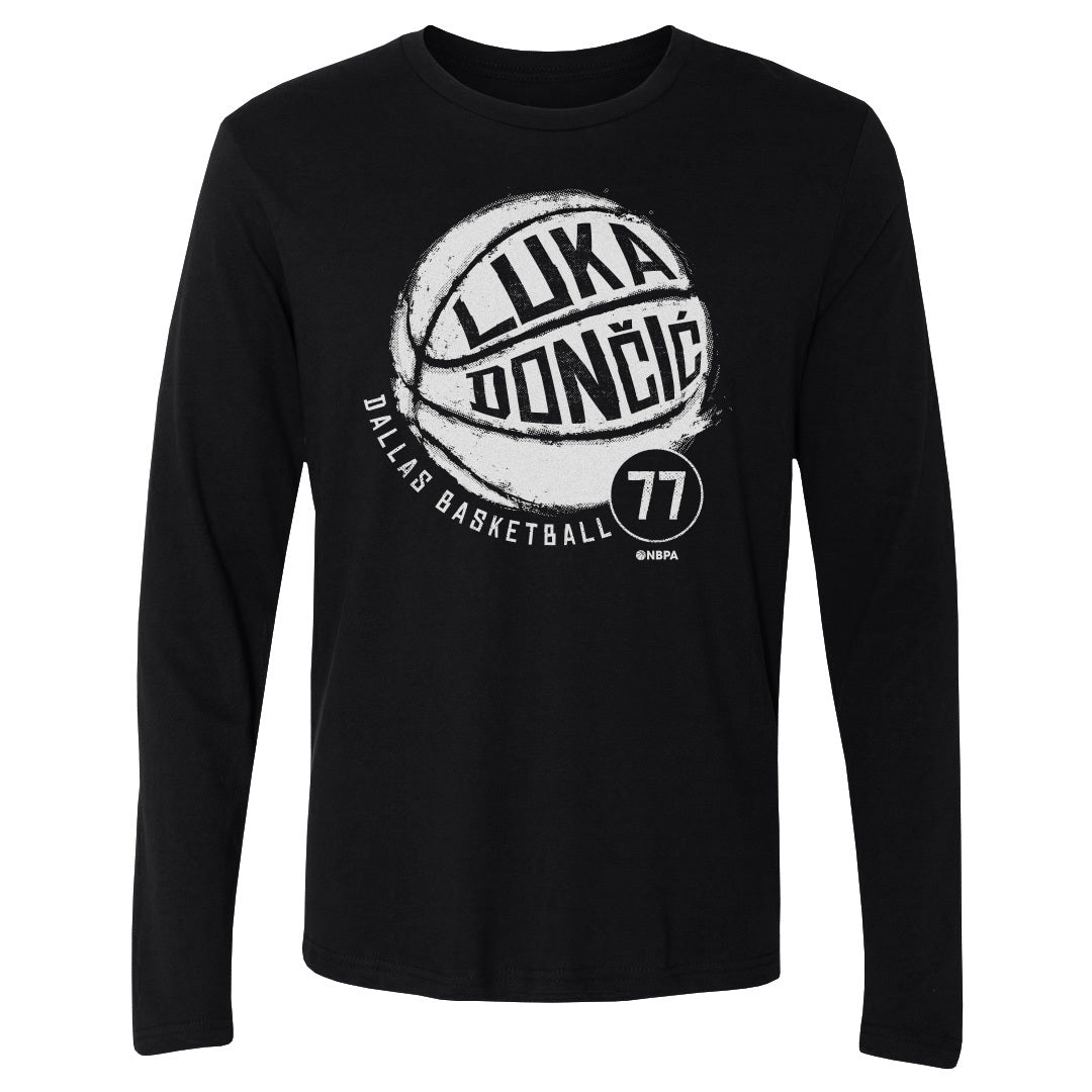 Luka Doncic Men&#39;s Long Sleeve T-Shirt | 500 LEVEL