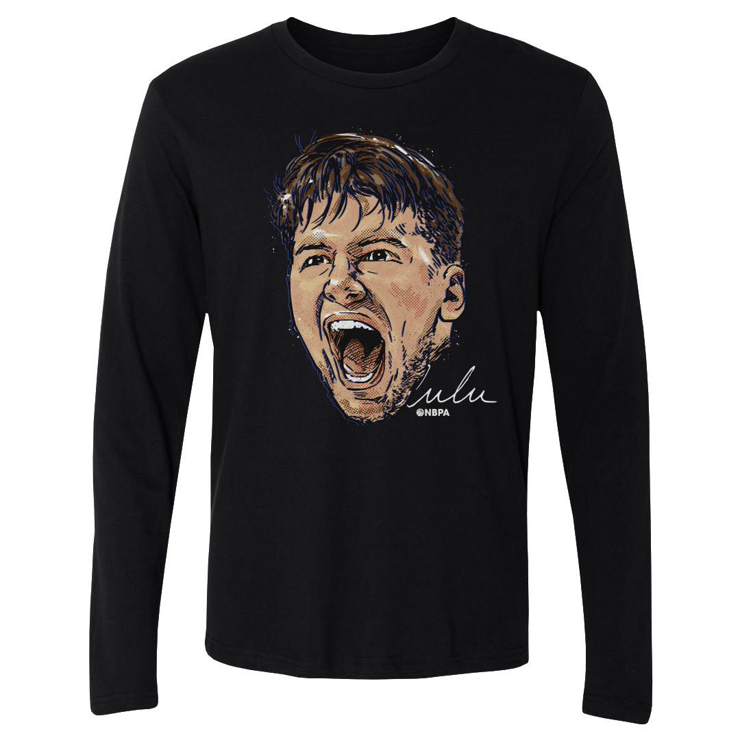 Luka Doncic Men&#39;s Long Sleeve T-Shirt | 500 LEVEL