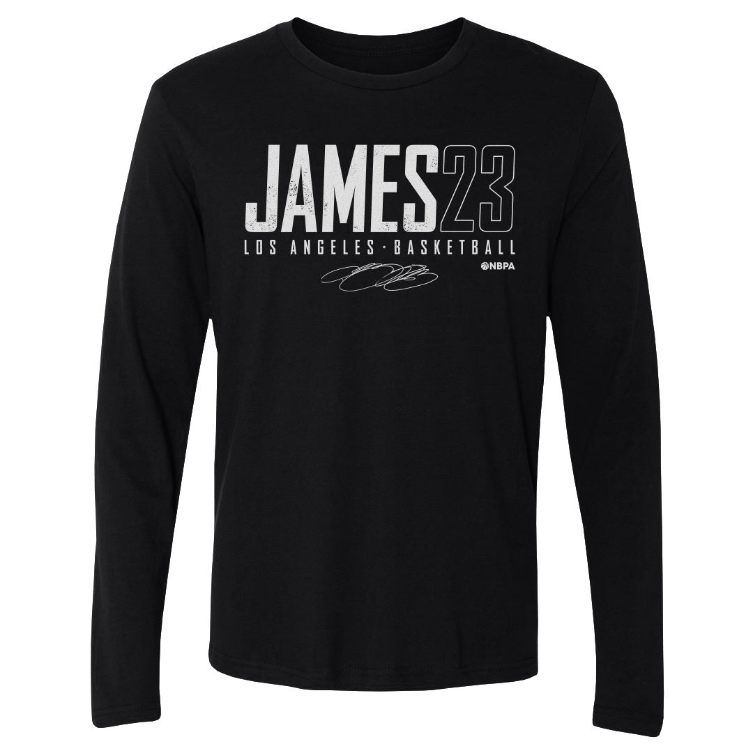 LeBron James Men&#39;s Long Sleeve T-Shirt | 500 LEVEL