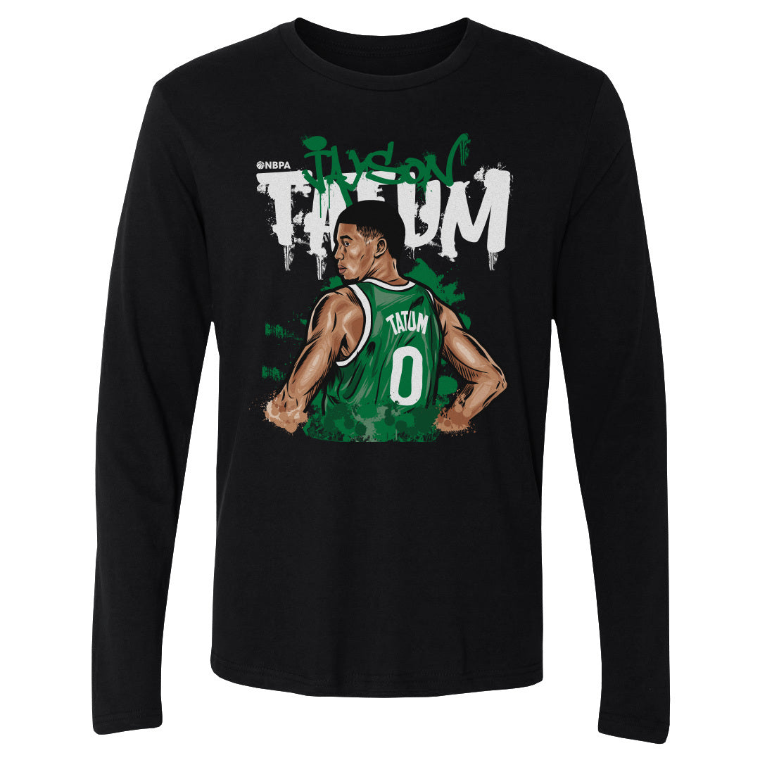 Jayson Tatum Men&#39;s Long Sleeve T-Shirt | 500 LEVEL