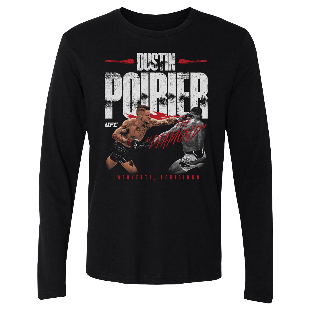 Dustin Poirier Men&#39;s Long Sleeve T-Shirt | 500 LEVEL