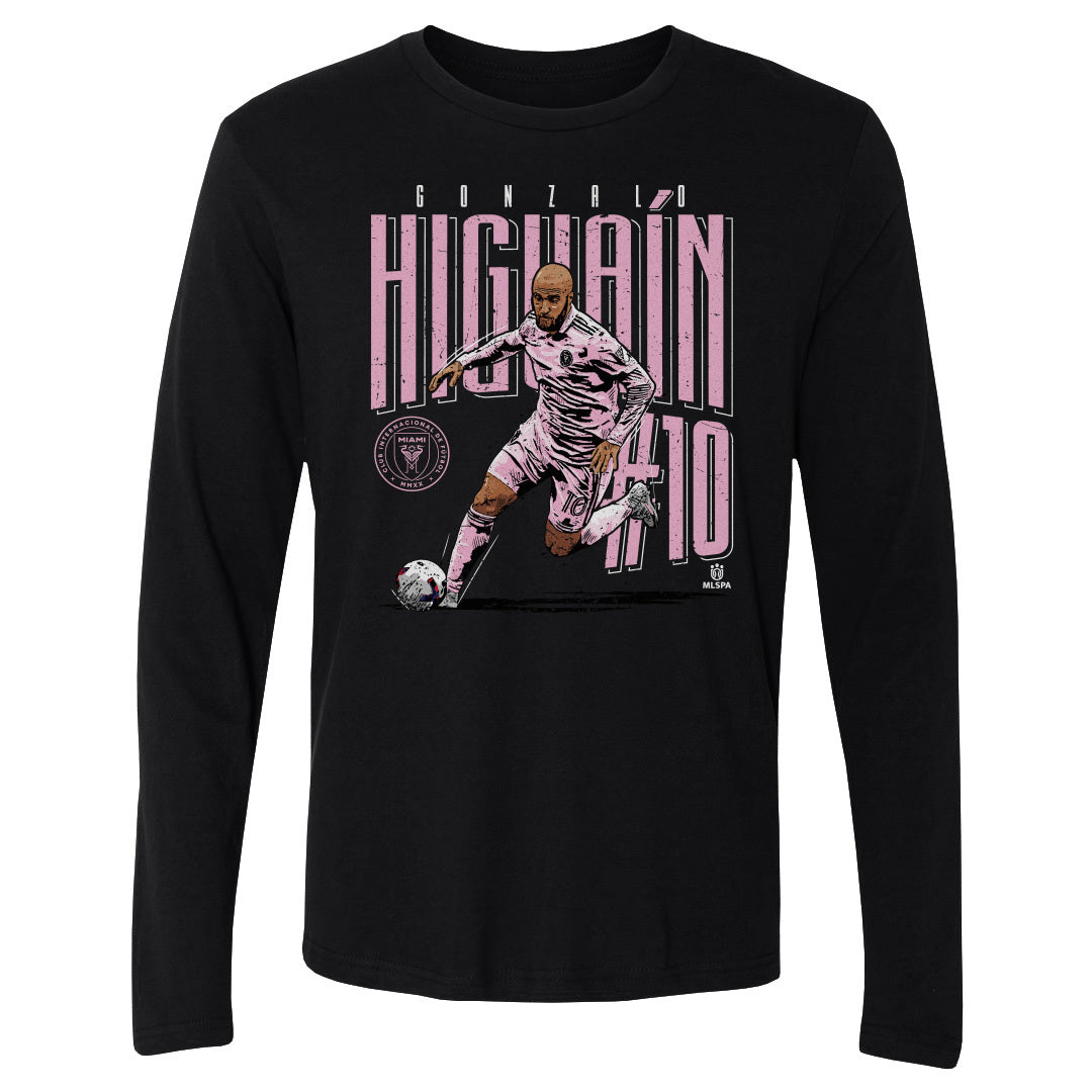 Gonzalo Higuain Men&#39;s Long Sleeve T-Shirt | 500 LEVEL