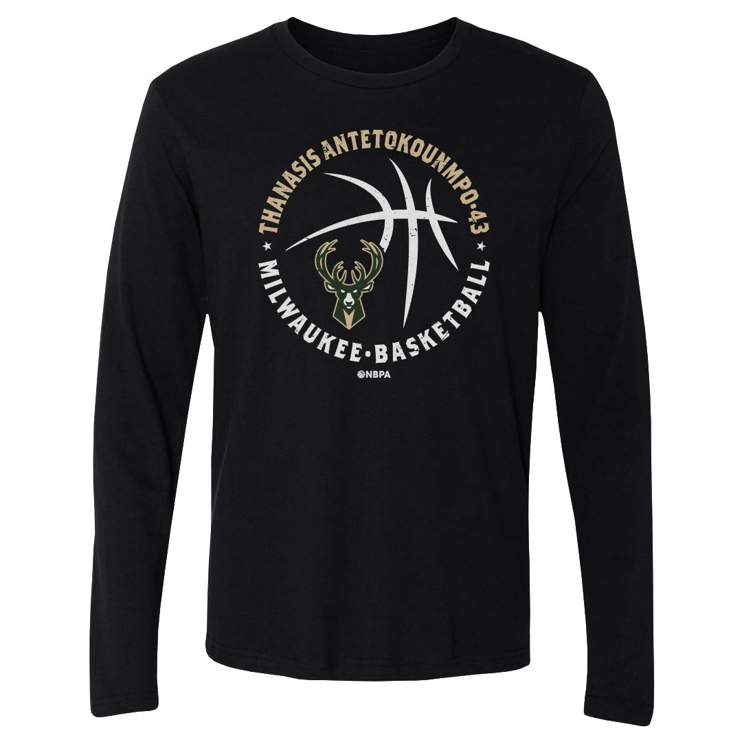 Thanasis Antetokounmpo Men&#39;s Long Sleeve T-Shirt | 500 LEVEL