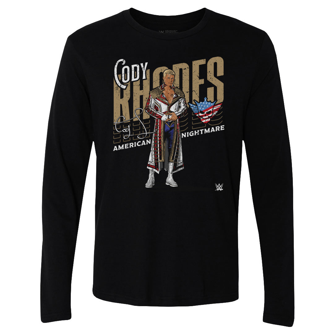 Cody Rhodes Men&#39;s Long Sleeve T-Shirt | 500 LEVEL