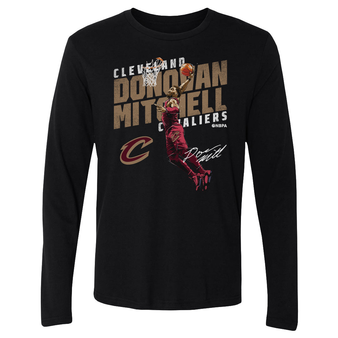 Donovan Mitchell Men&#39;s Long Sleeve T-Shirt | 500 LEVEL