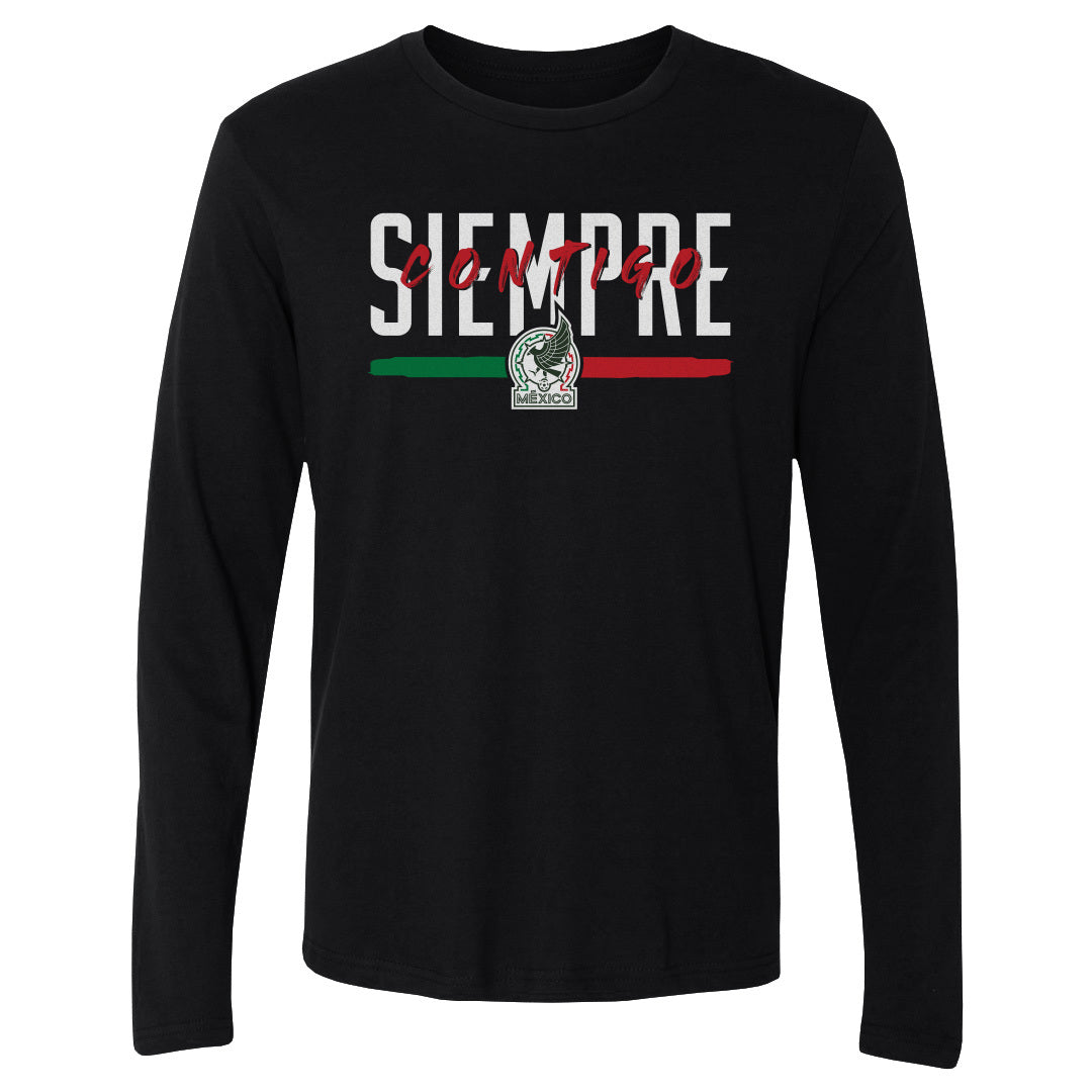 Mexico Men&#39;s Long Sleeve T-Shirt | 500 LEVEL