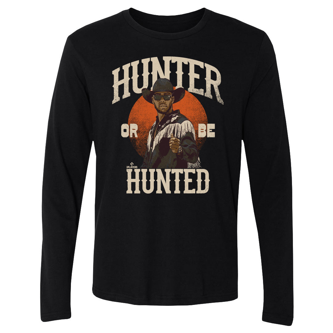 Hunter Greene Men&#39;s Long Sleeve T-Shirt | 500 LEVEL