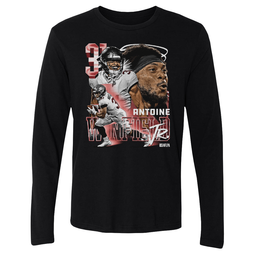 Antoine Winfield Jr. Men&#39;s Long Sleeve T-Shirt | 500 LEVEL