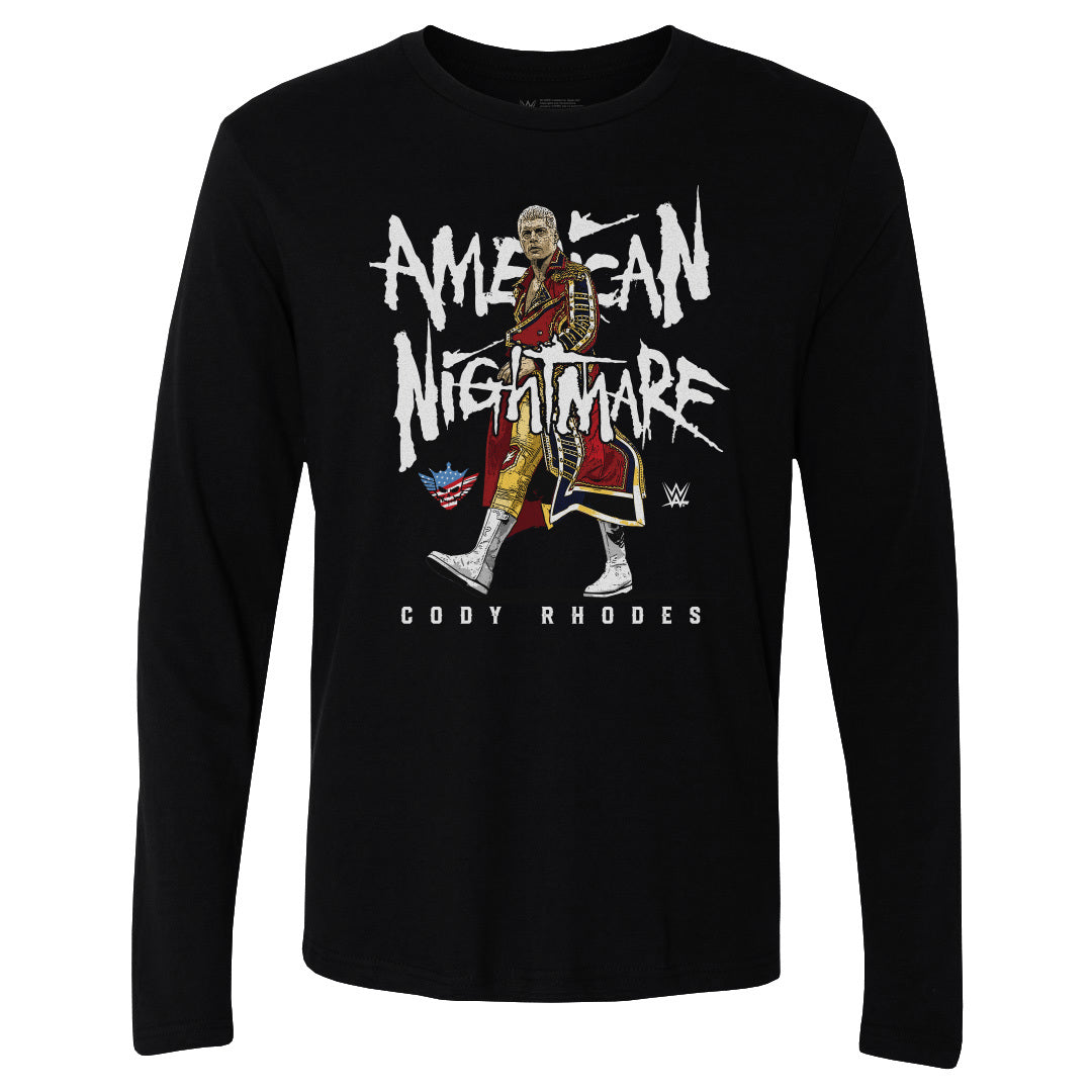 Cody Rhodes Men&#39;s Long Sleeve T-Shirt | 500 LEVEL