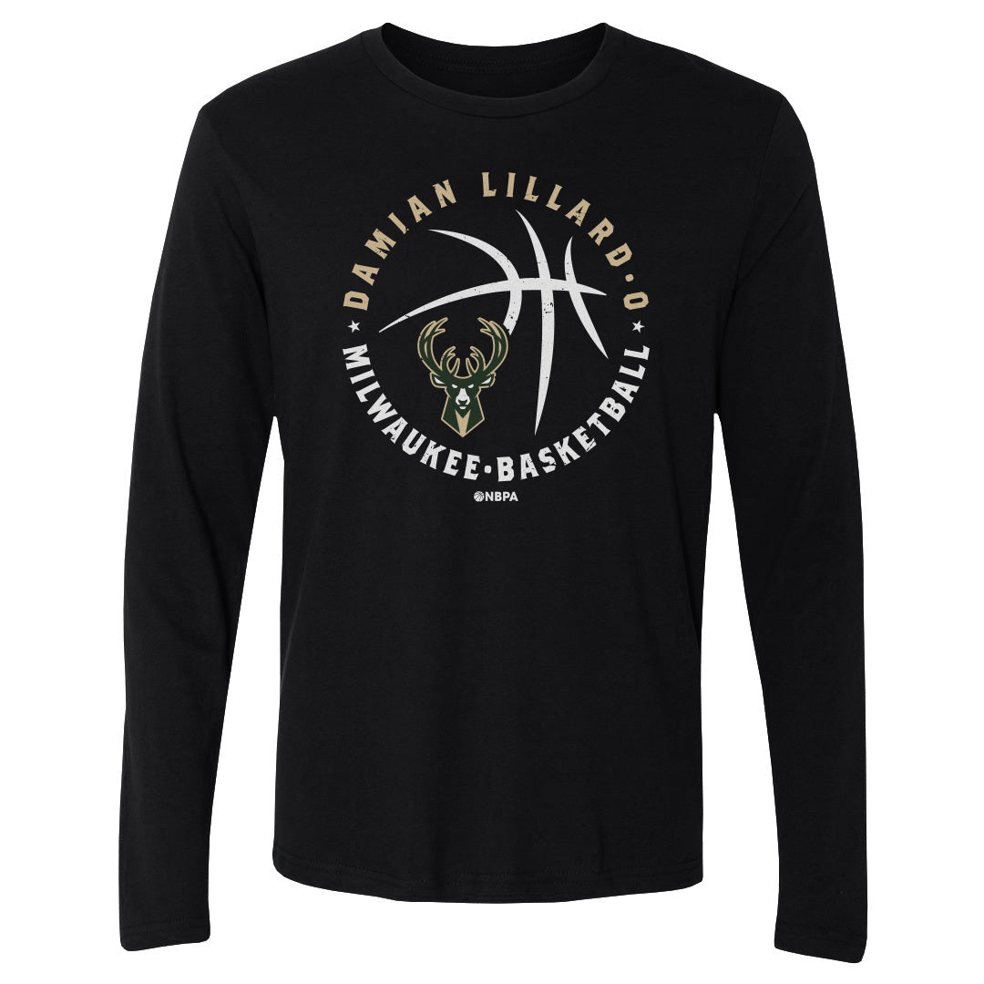 Damian Lillard Men&#39;s Long Sleeve T-Shirt | 500 LEVEL