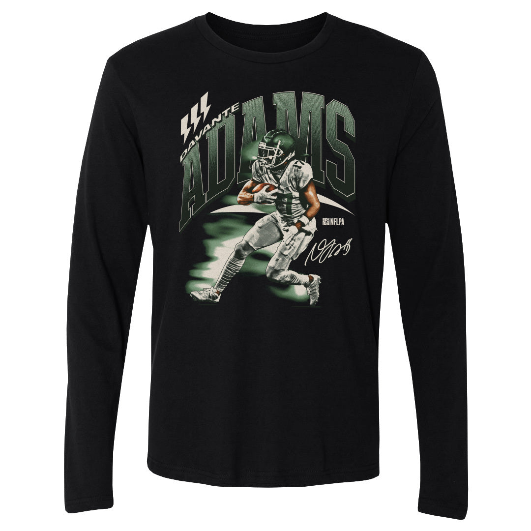 Davante Adams Men&#39;s Long Sleeve T-Shirt | 500 LEVEL