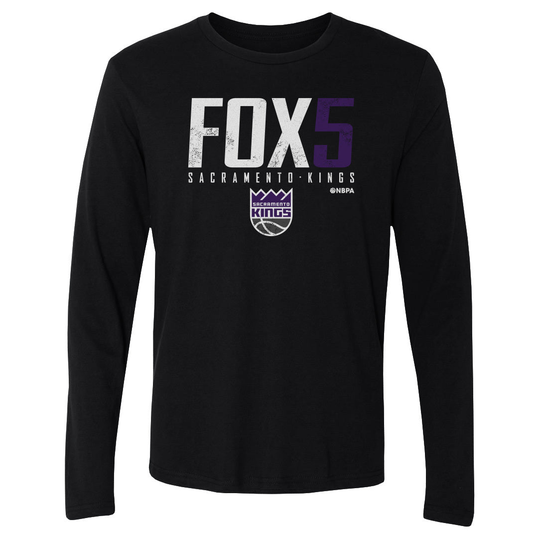 De&#39;Aaron Fox Men&#39;s Long Sleeve T-Shirt | 500 LEVEL