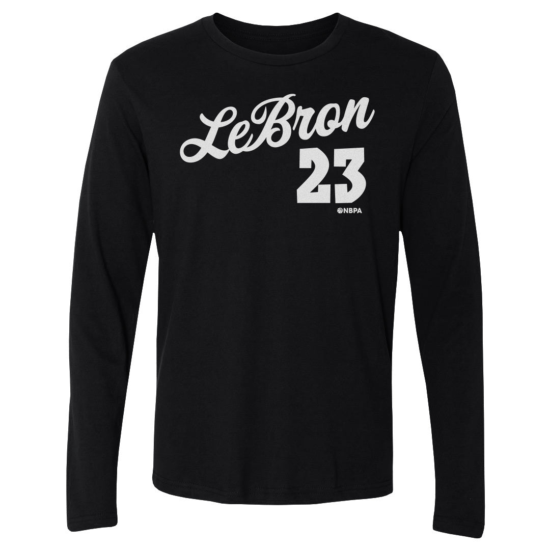 LeBron James Men&#39;s Long Sleeve T-Shirt | 500 LEVEL