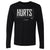 Jalen Hurts Men's Long Sleeve T-Shirt | 500 LEVEL