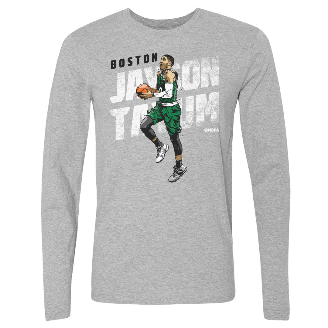 Jayson Tatum Men&#39;s Long Sleeve T-Shirt | 500 LEVEL