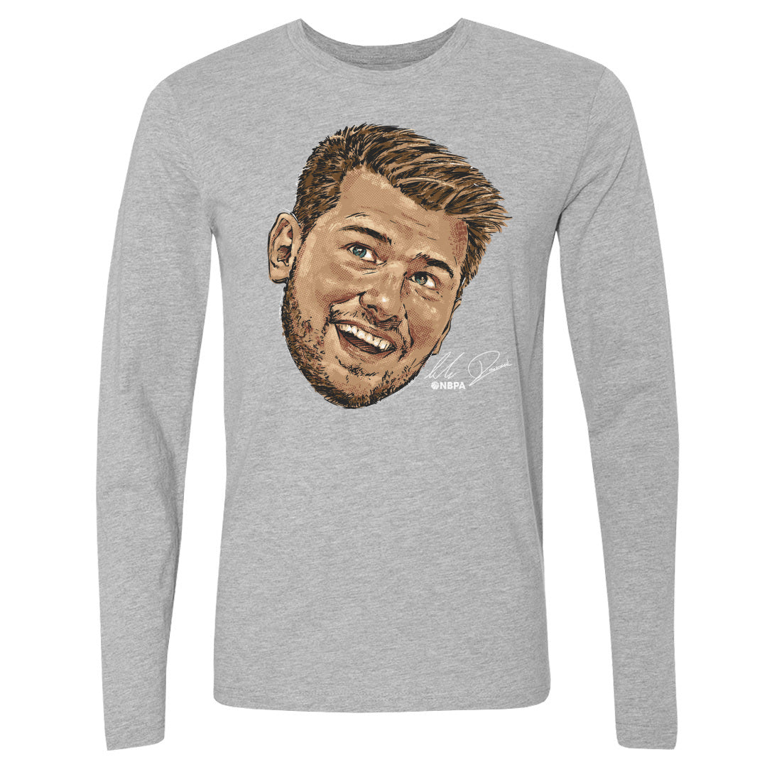 Luka Doncic Men&#39;s Long Sleeve T-Shirt | 500 LEVEL