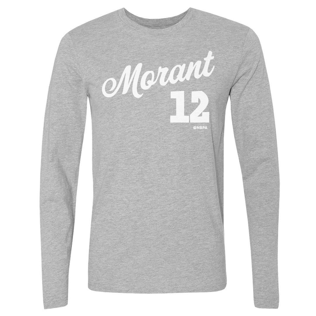 Ja Morant Men&#39;s Long Sleeve T-Shirt | 500 LEVEL