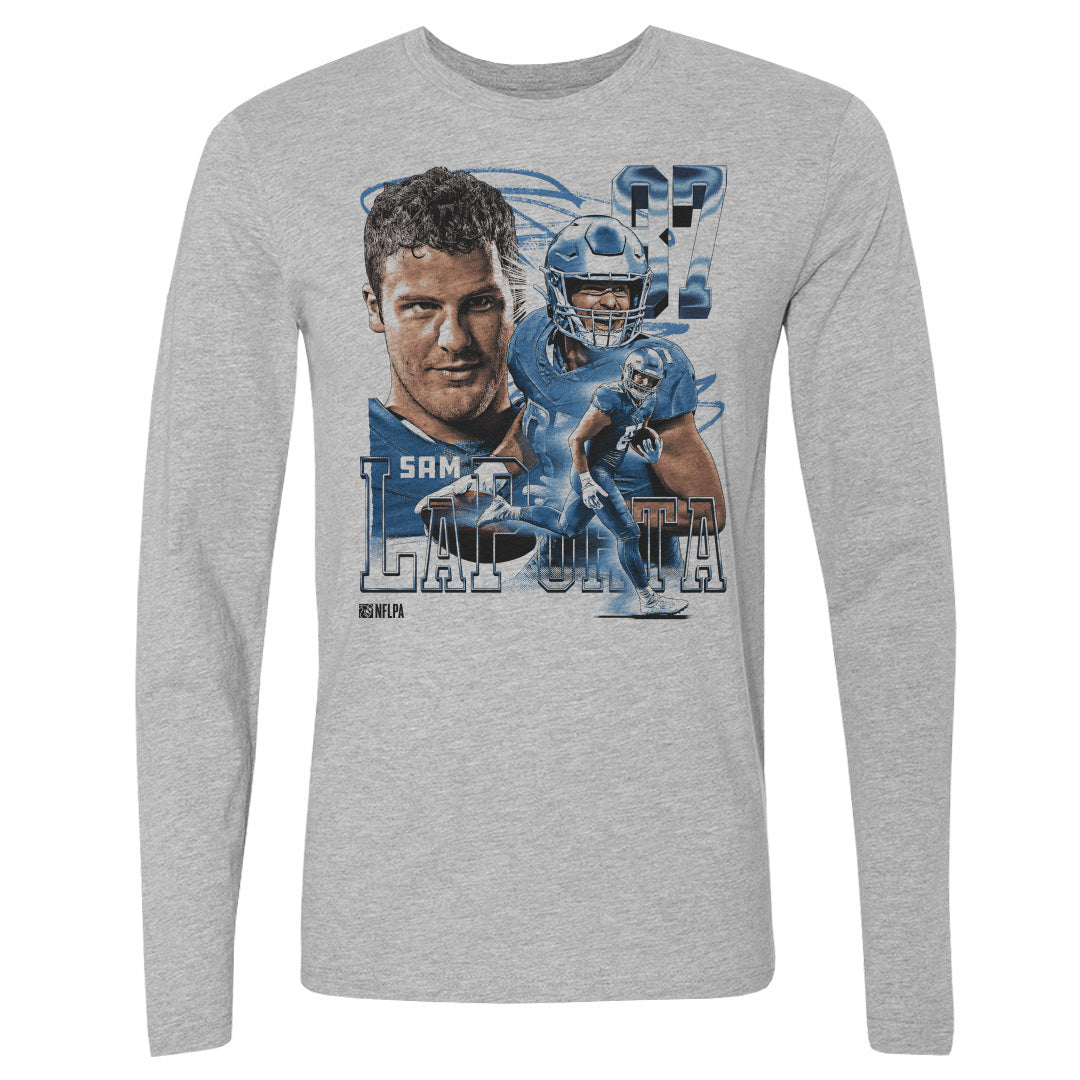 Sam LaPorta Men&#39;s Long Sleeve T-Shirt | 500 LEVEL