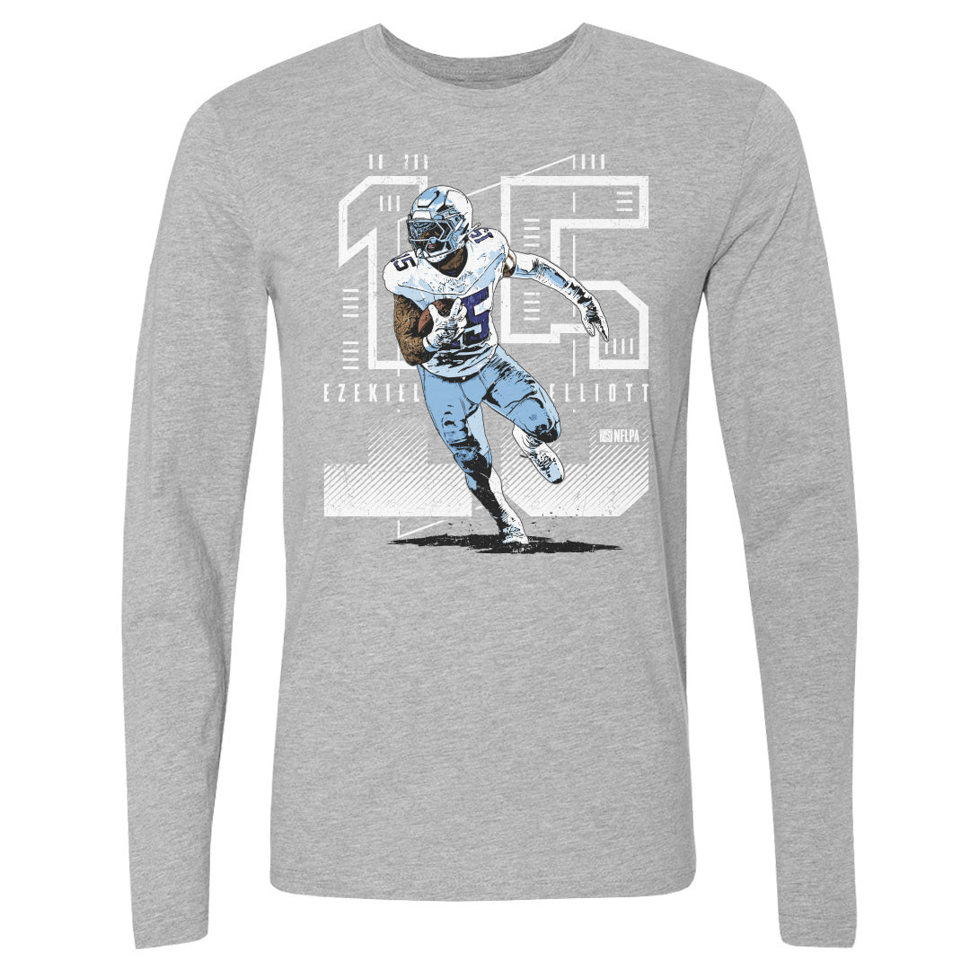 Ezekiel Elliott Men&#39;s Long Sleeve T-Shirt | 500 LEVEL