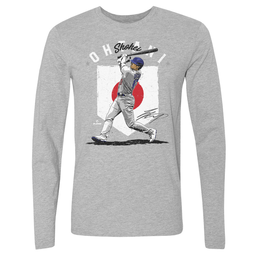 Shohei Ohtani Men&#39;s Long Sleeve T-Shirt | 500 LEVEL