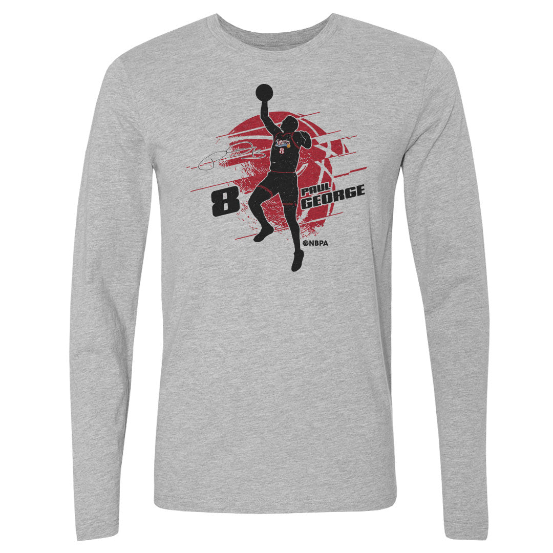 Paul George Men&#39;s Long Sleeve T-Shirt | 500 LEVEL