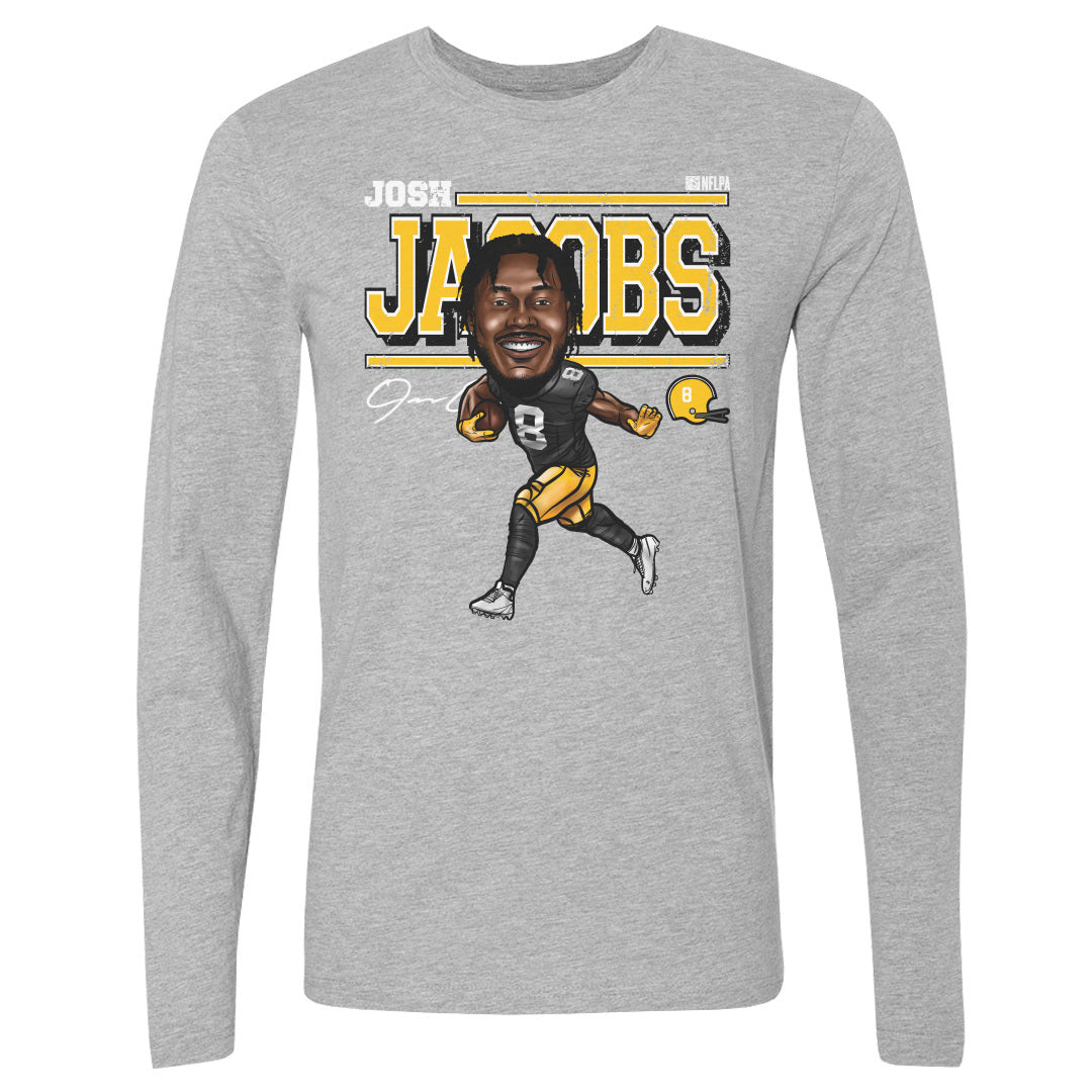 Josh Jacobs Men&#39;s Long Sleeve T-Shirt | 500 LEVEL