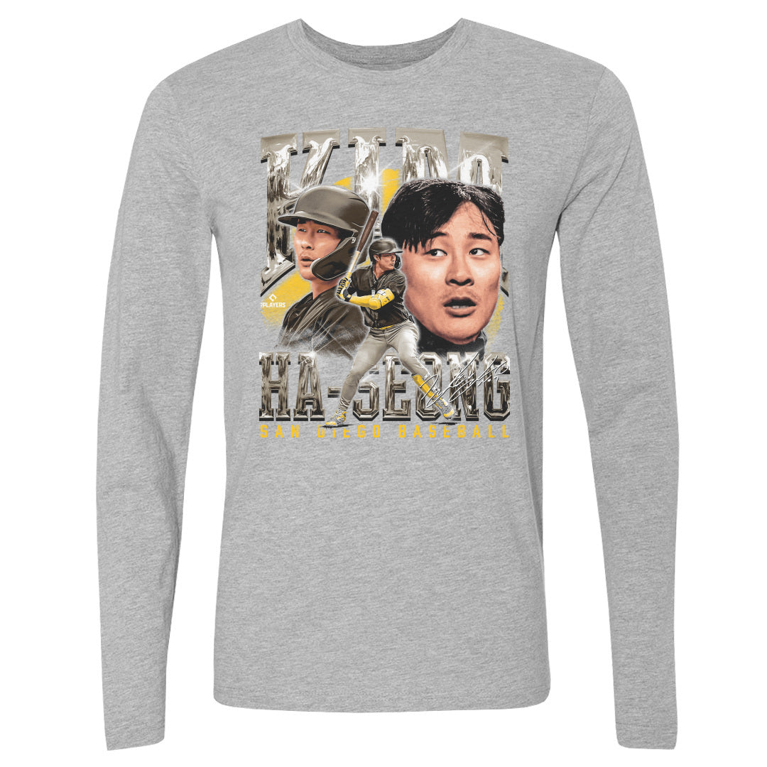 Kim Ha-Seong Men&#39;s Long Sleeve T-Shirt | 500 LEVEL