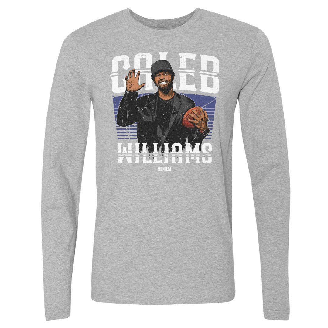 Caleb Williams Men&#39;s Long Sleeve T-Shirt | 500 LEVEL