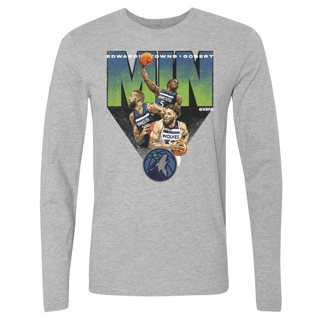 Anthony Edwards Men&#39;s Long Sleeve T-Shirt | 500 LEVEL