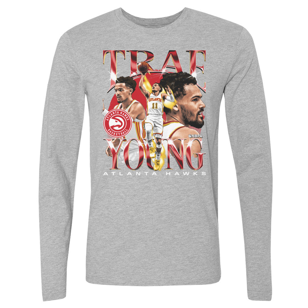 Trae Young Men&#39;s Long Sleeve T-Shirt | 500 LEVEL