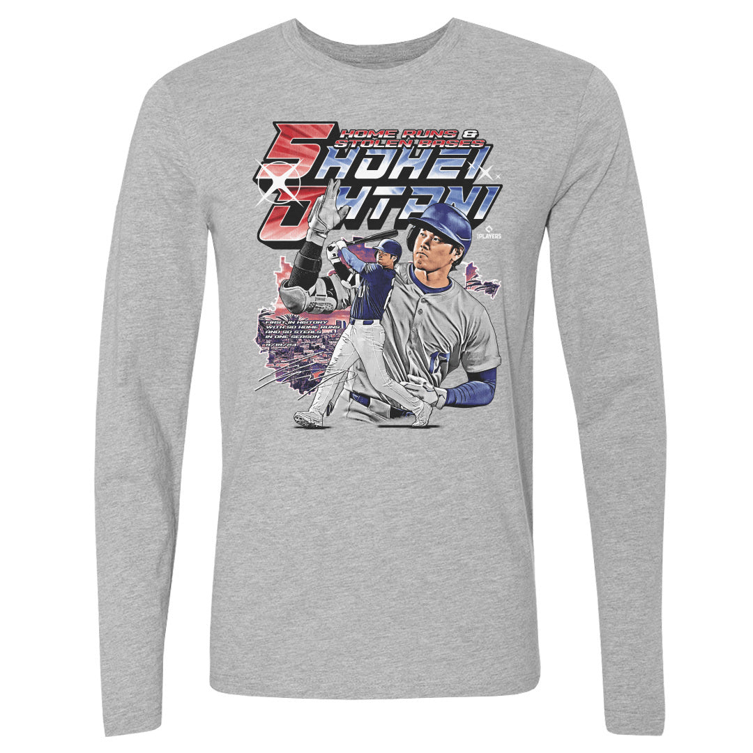 Shohei Ohtani Men&#39;s Long Sleeve T-Shirt | 500 LEVEL