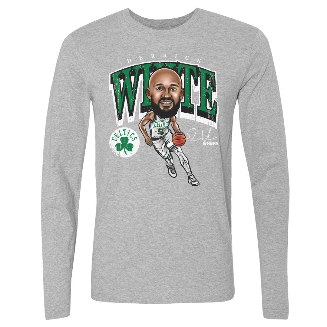 Derrick White Men&#39;s Long Sleeve T-Shirt | 500 LEVEL