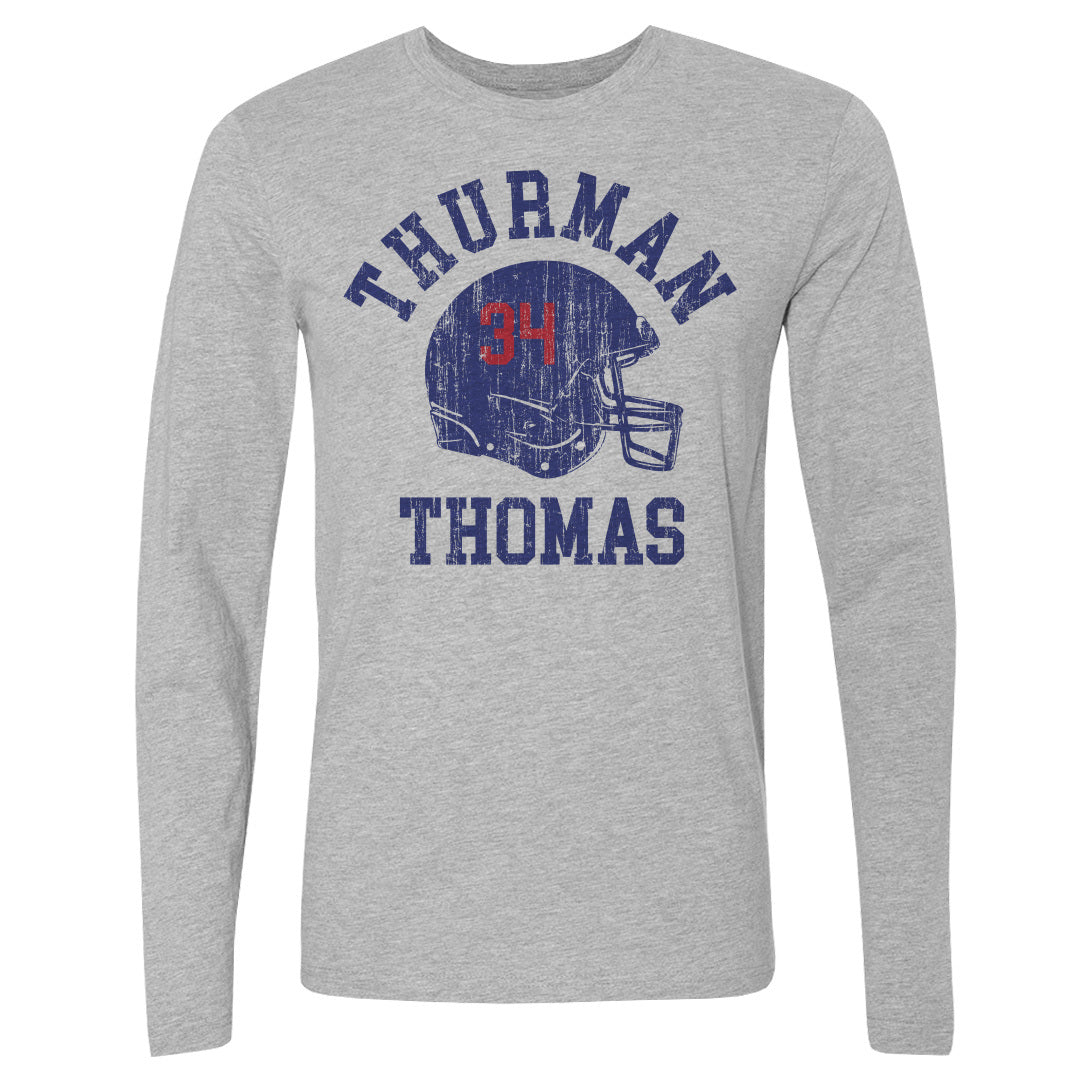 Thurman Thomas Men&#39;s Long Sleeve T-Shirt | 500 LEVEL