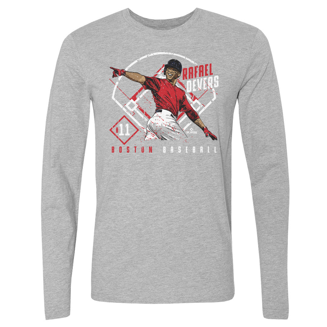 Rafael Devers Men&#39;s Long Sleeve T-Shirt | 500 LEVEL