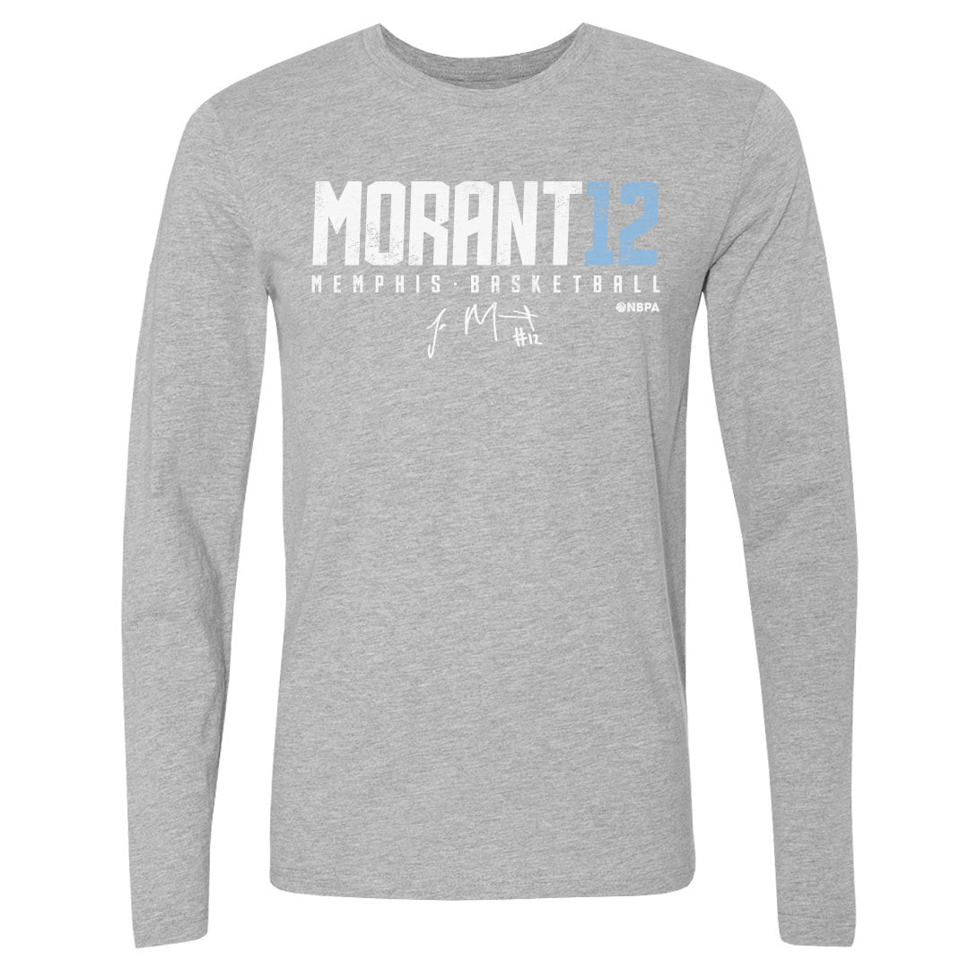 Ja Morant Men&#39;s Long Sleeve T-Shirt | 500 LEVEL