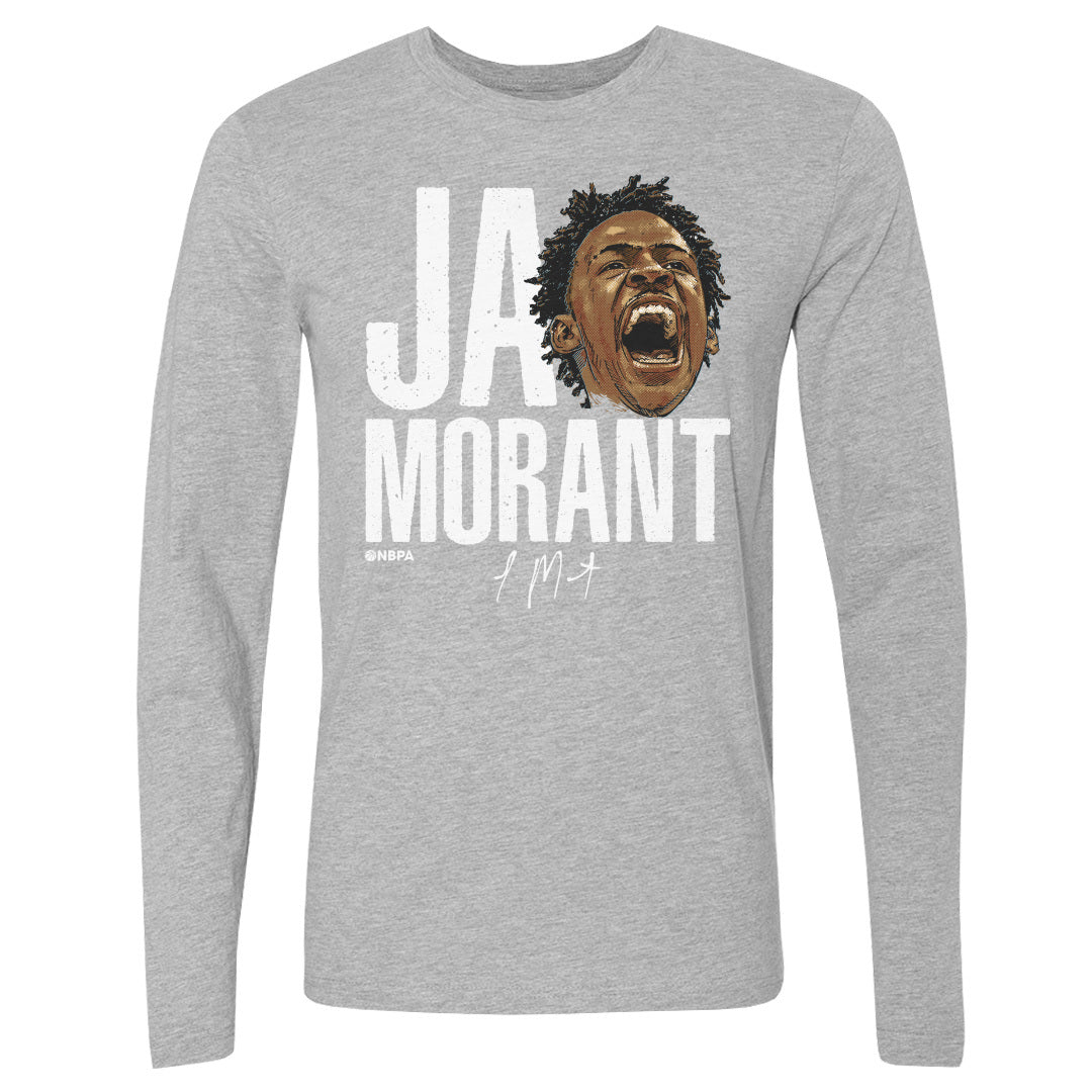 Ja Morant Men&#39;s Long Sleeve T-Shirt | 500 LEVEL