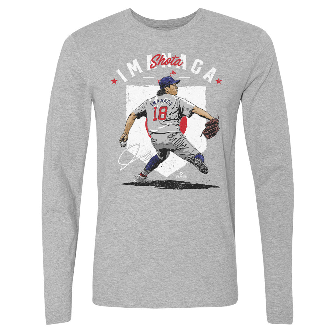 Shota Imanaga Men&#39;s Long Sleeve T-Shirt | 500 LEVEL