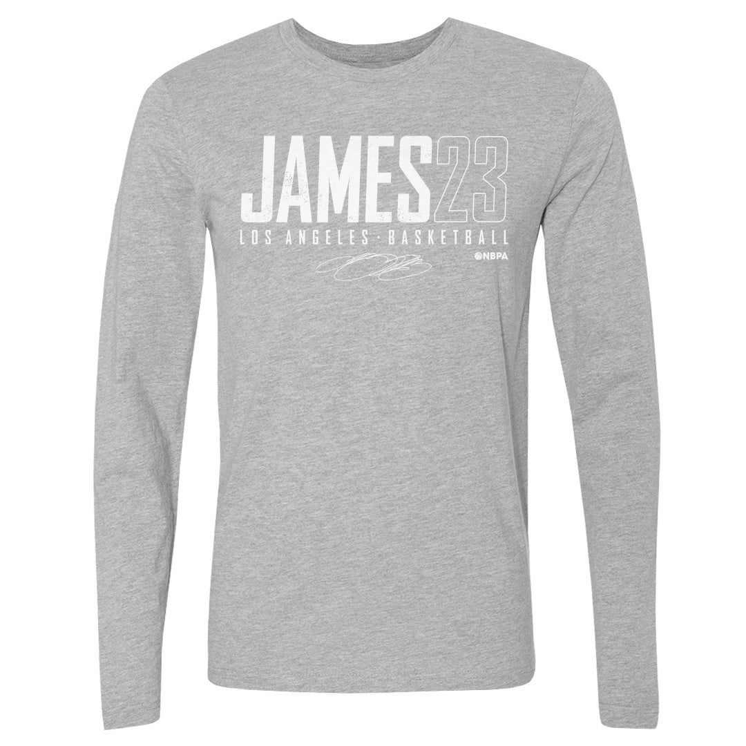 LeBron James Men&#39;s Long Sleeve T-Shirt | 500 LEVEL