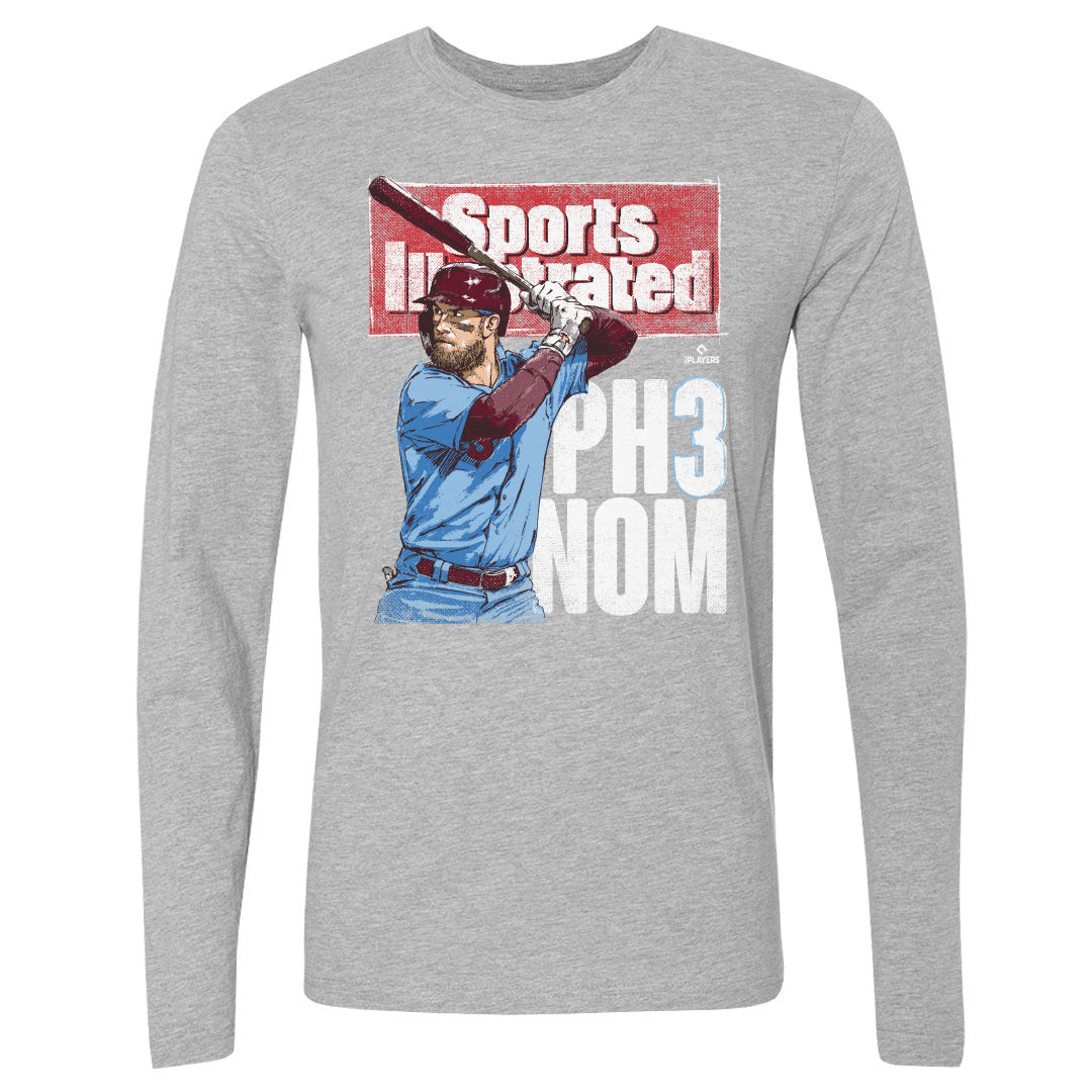 Bryce Harper Men&#39;s Long Sleeve T-Shirt | 500 LEVEL