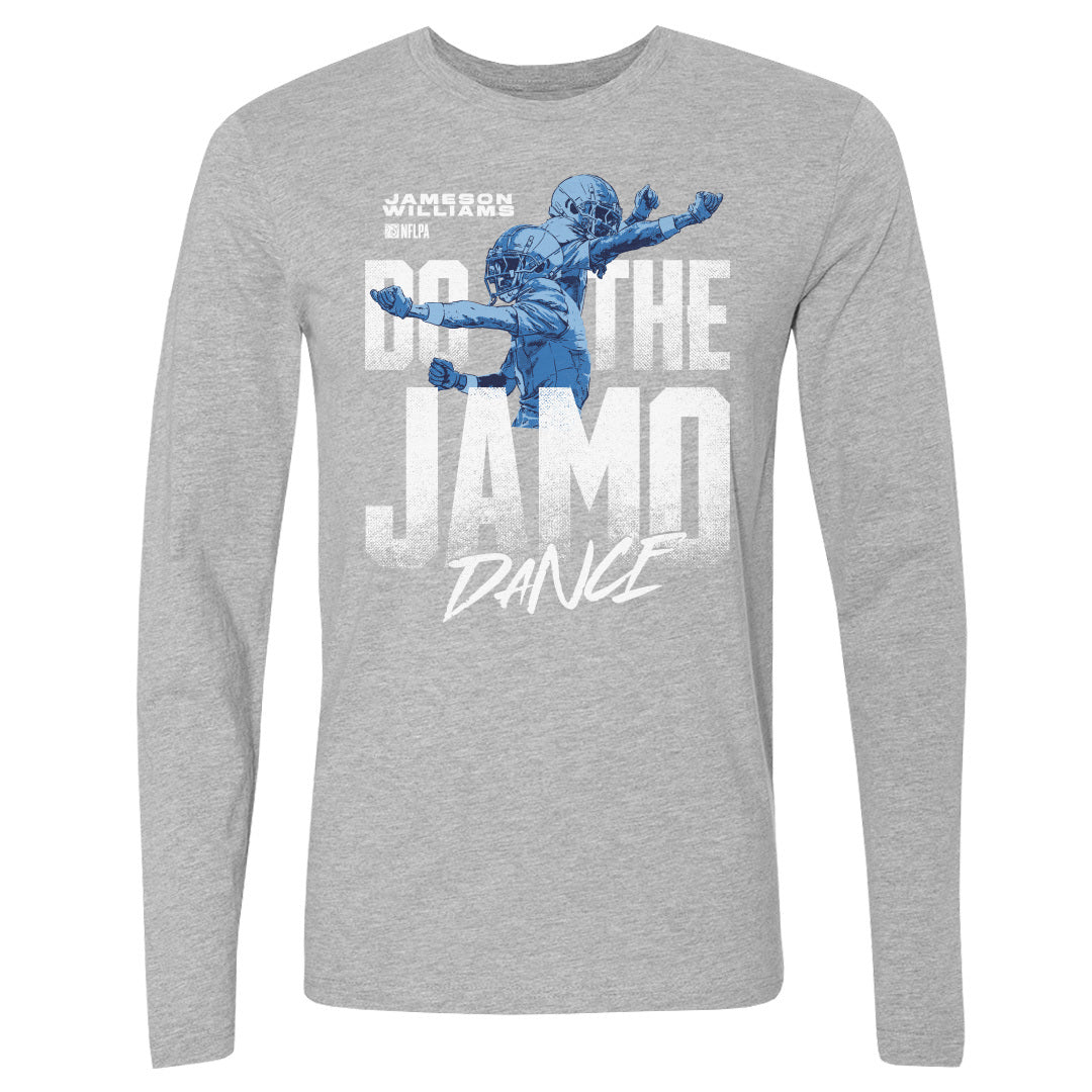 Jameson Williams Men&#39;s Long Sleeve T-Shirt | 500 LEVEL