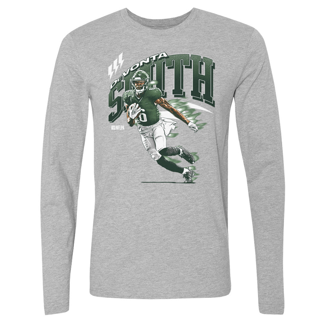 DeVonta Smith Men&#39;s Long Sleeve T-Shirt | 500 LEVEL