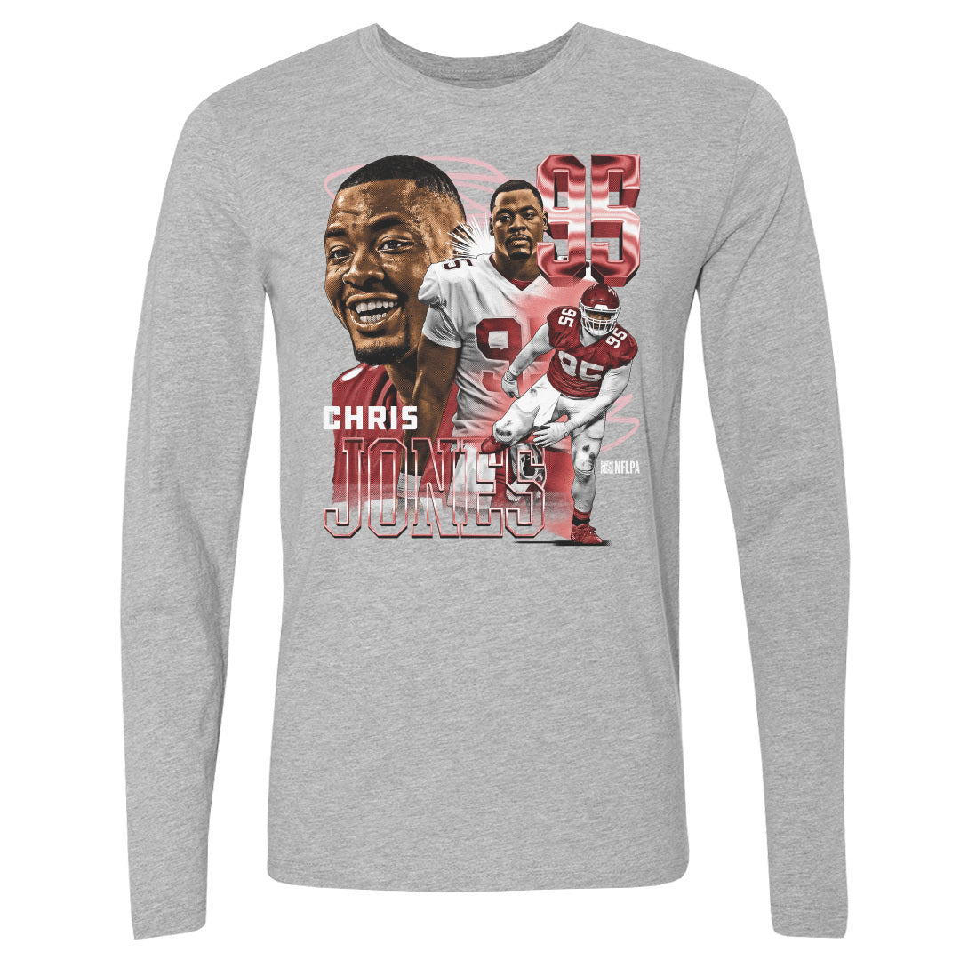 Chris Jones Men&#39;s Long Sleeve T-Shirt | 500 LEVEL