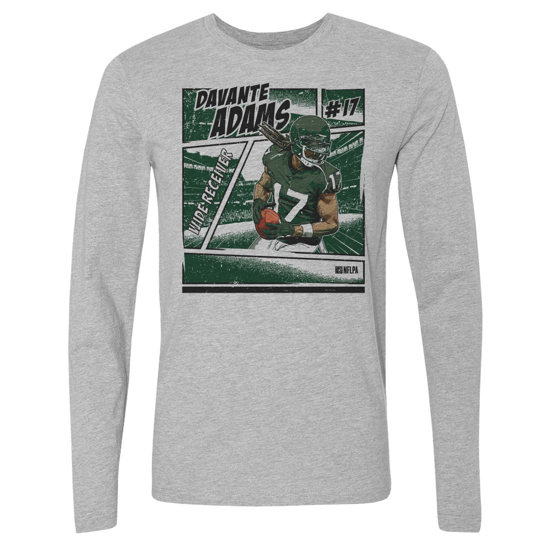 Davante Adams Men&#39;s Long Sleeve T-Shirt | 500 LEVEL