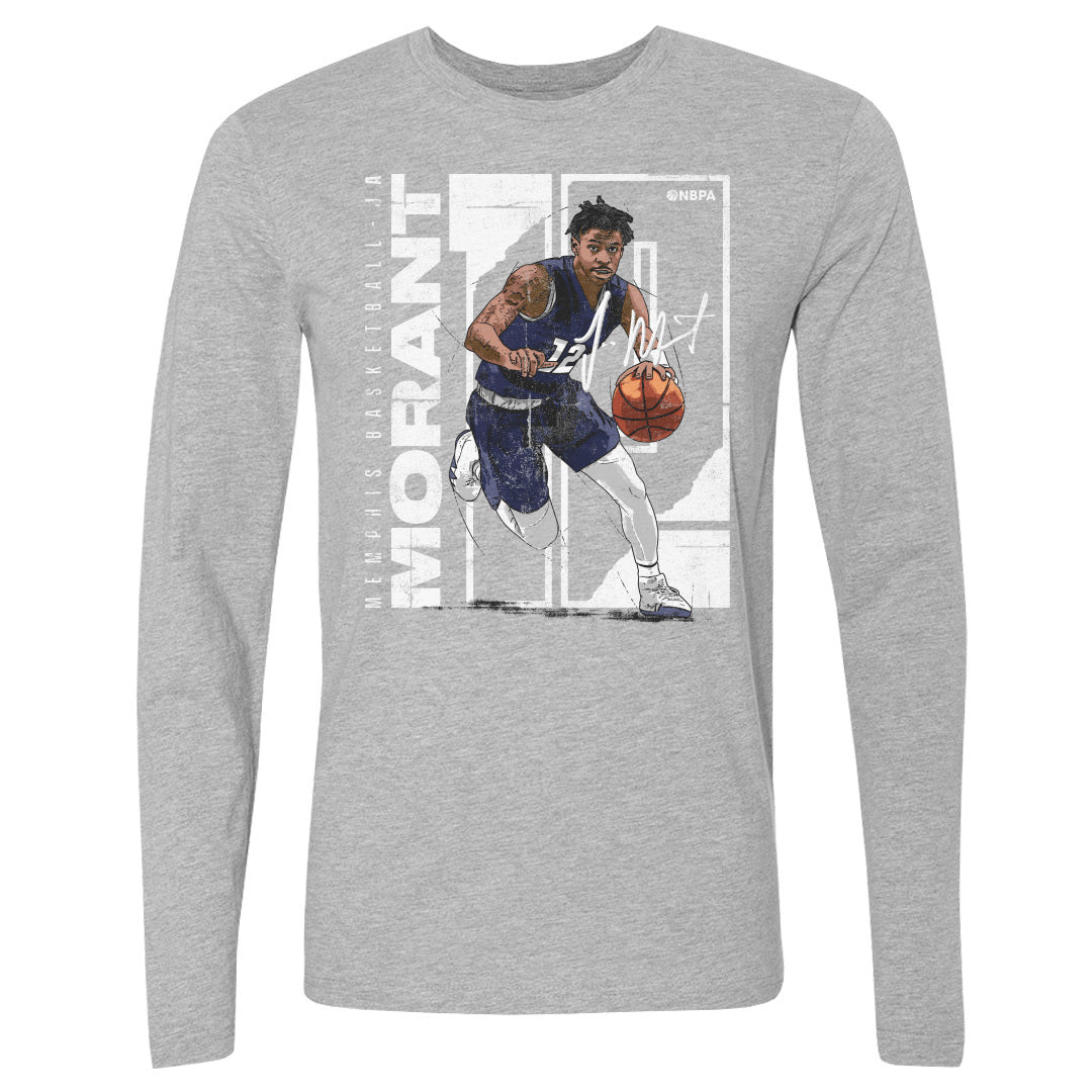 Ja Morant Men&#39;s Long Sleeve T-Shirt | 500 LEVEL