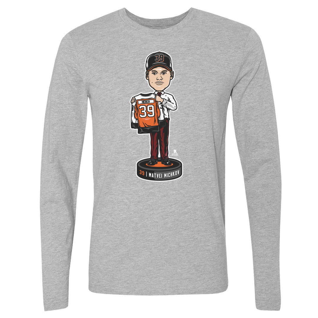 Matvei Michkov Men&#39;s Long Sleeve T-Shirt | 500 LEVEL