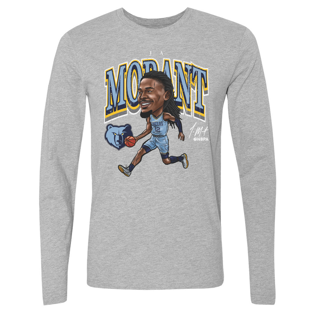 Ja Morant Men&#39;s Long Sleeve T-Shirt | 500 LEVEL