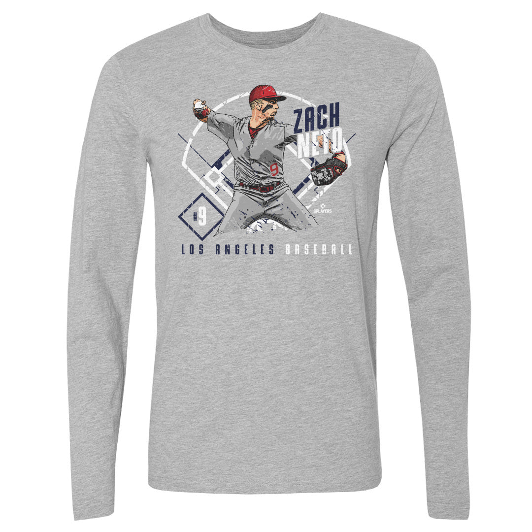 Zach Neto Men&#39;s Long Sleeve T-Shirt | 500 LEVEL